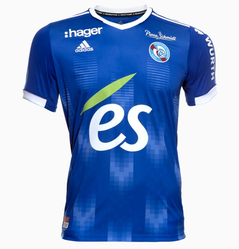 2021/22 Racing Club de Strasbourg Alsace Home Kit Soccer Jersey